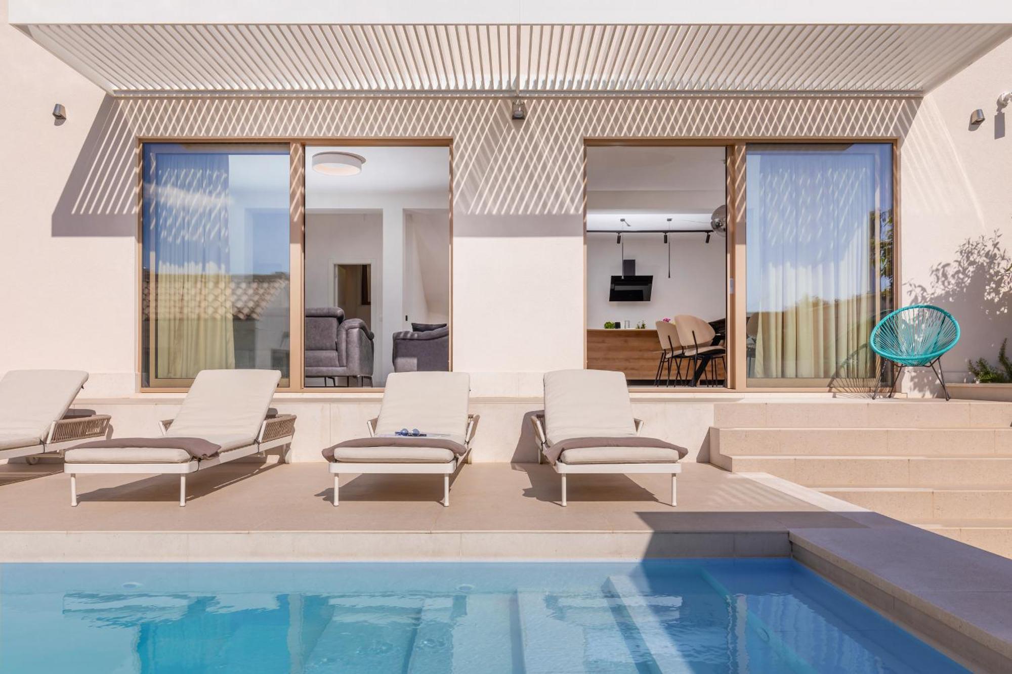 Brand New Villa Carmelita Exclusive With Free Smart Car 두브로브니크 외부 사진